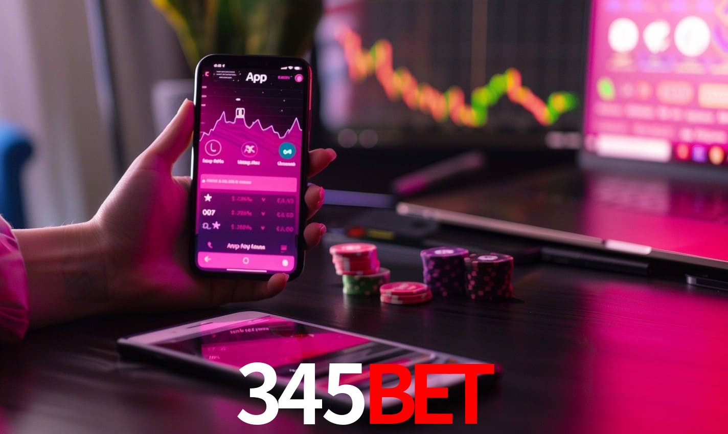 Comparação APP mobile vs versão web da 345bet